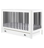 Ickle Bubba Tenby Classic Cot Bed with Under Drawer - Mono GOODS Boots   