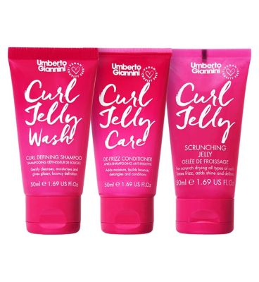 Umberto Giannini Curl Starter Kit 3 x 50ml GOODS Boots   