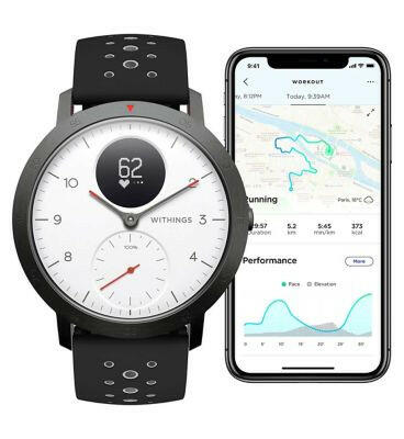 Withings Steel HR Sport multisport hybrid smartwatch (40mm White) General Health & Remedies Boots   