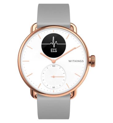 Withings Scanwatch (38mm Rose Gold White) General Health & Remedies Boots   