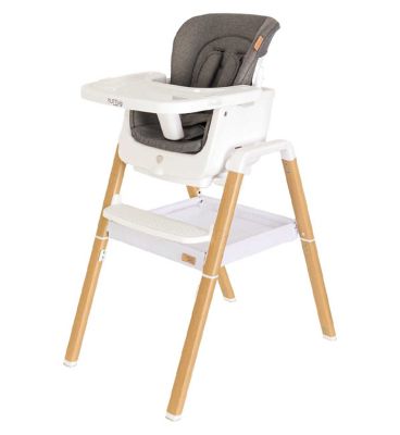 Tutti Bambini Nova Evolutionary Highchair - White/Oak