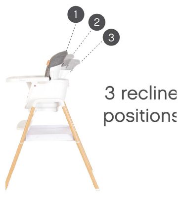 Tutti Bambini Nova Evolutionary Highchair - White/Oak GOODS Boots   