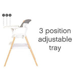 Tutti Bambini Nova Evolutionary Highchair - White/Oak GOODS Boots   