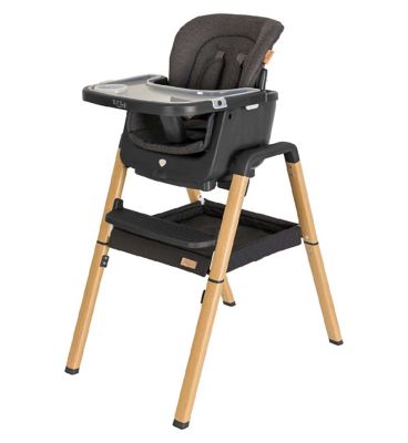 Tutti Bambini Nova Evolutionary Highchair - Grey/Oak