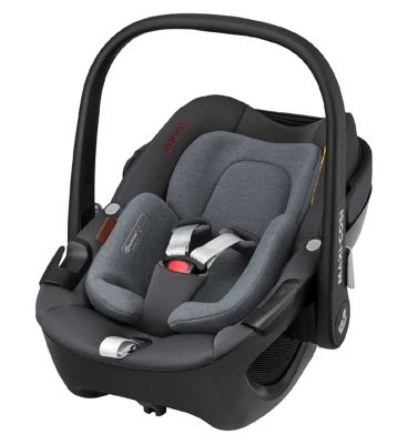 Maxi-Cosi Pebble 360 Baby Car Seat Twillic Grey GOODS Boots   