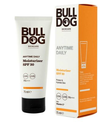 Bulldog Anytime Daily Moisturiser SPF 30 75ml GOODS Boots   