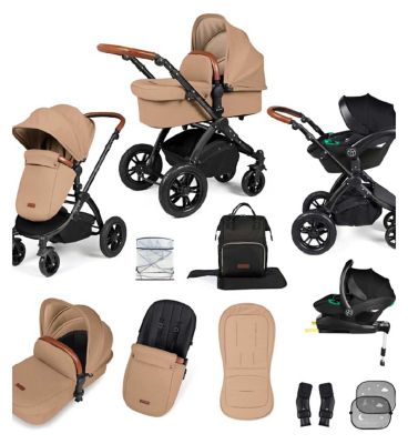 Ickle Bubba Stomp Luxe all-in-one Travel System Black/Desert/Tan/ Pack Size 1 GOODS Boots   