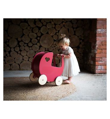 Moover Dolls Pram Red GOODS Boots   