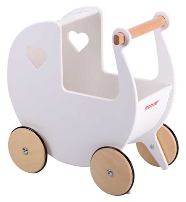 Moover Dolls Pram White