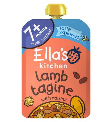 Ella's Kitchen Organic Lamb Tagine Baby Food Pouch 7+ Months 130g GOODS Sainsburys   