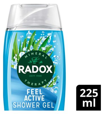 Radox Mineral Therapy Feel Active Shower Gel 225ml GOODS Boots   