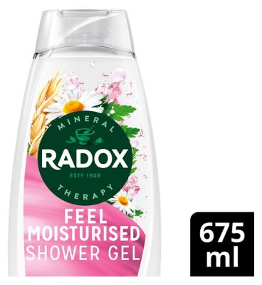 Radox Mineral Therapy Feel Moisturised Shower Gel 675ml GOODS Boots   