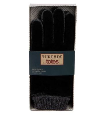 Threads by Totes Suede Gloves - McGrocer