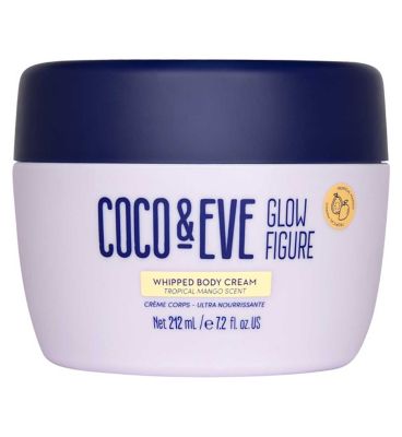 Coco & Eve Glow Figure Whipped Body Cream Tropical Mango Scent 212ml GOODS Boots   