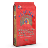 Peacock Premium USA Easy Cook Long Grain Rice, 20kg - McGrocer