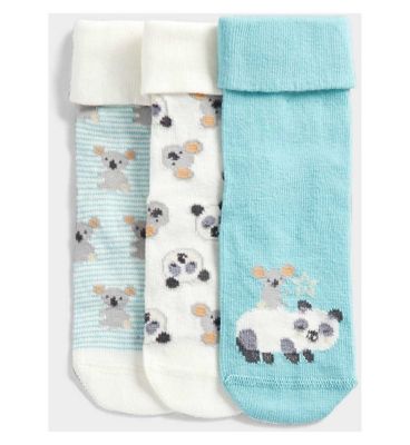 Mothercare Turn-Over-Top Baby Socks - 3 Pack GOODS Boots   