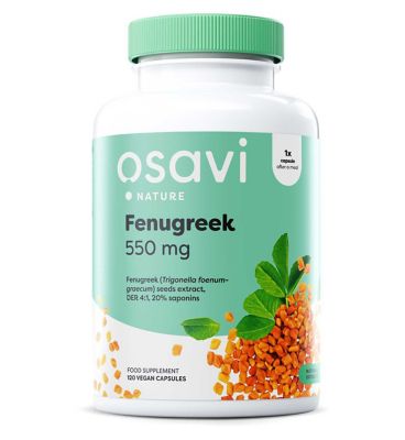 Osavi Fenugreek, 550mg - 120 vcaps GOODS Boots   