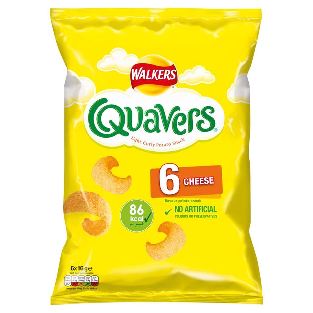 Walkers Quavers Cheese Snacks Free from M&S   