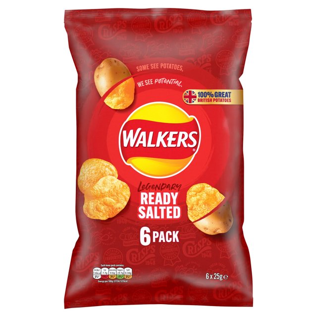 Walkers Ready Salted Crisps GOODS M&S   