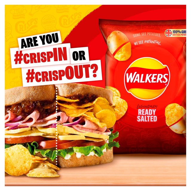 Walkers Ready Salted Crisps GOODS M&S   