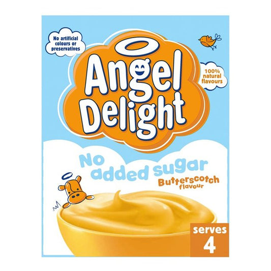 Angel Delight Butterscotch No Added Sugar Sugar & Home Baking M&S Title  