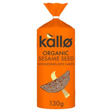 Kallo Organic Sesame Seed Rice Cakes Food Cupboard M&S Default Title  