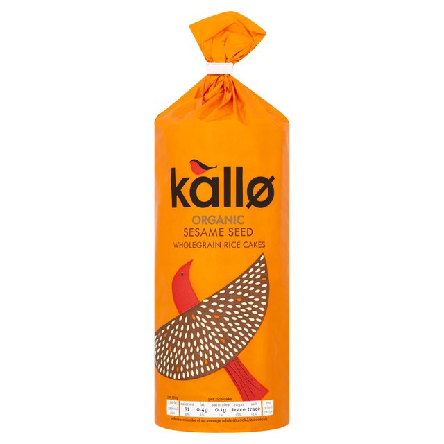 Kallo Organic Sesame Seed Rice Cakes