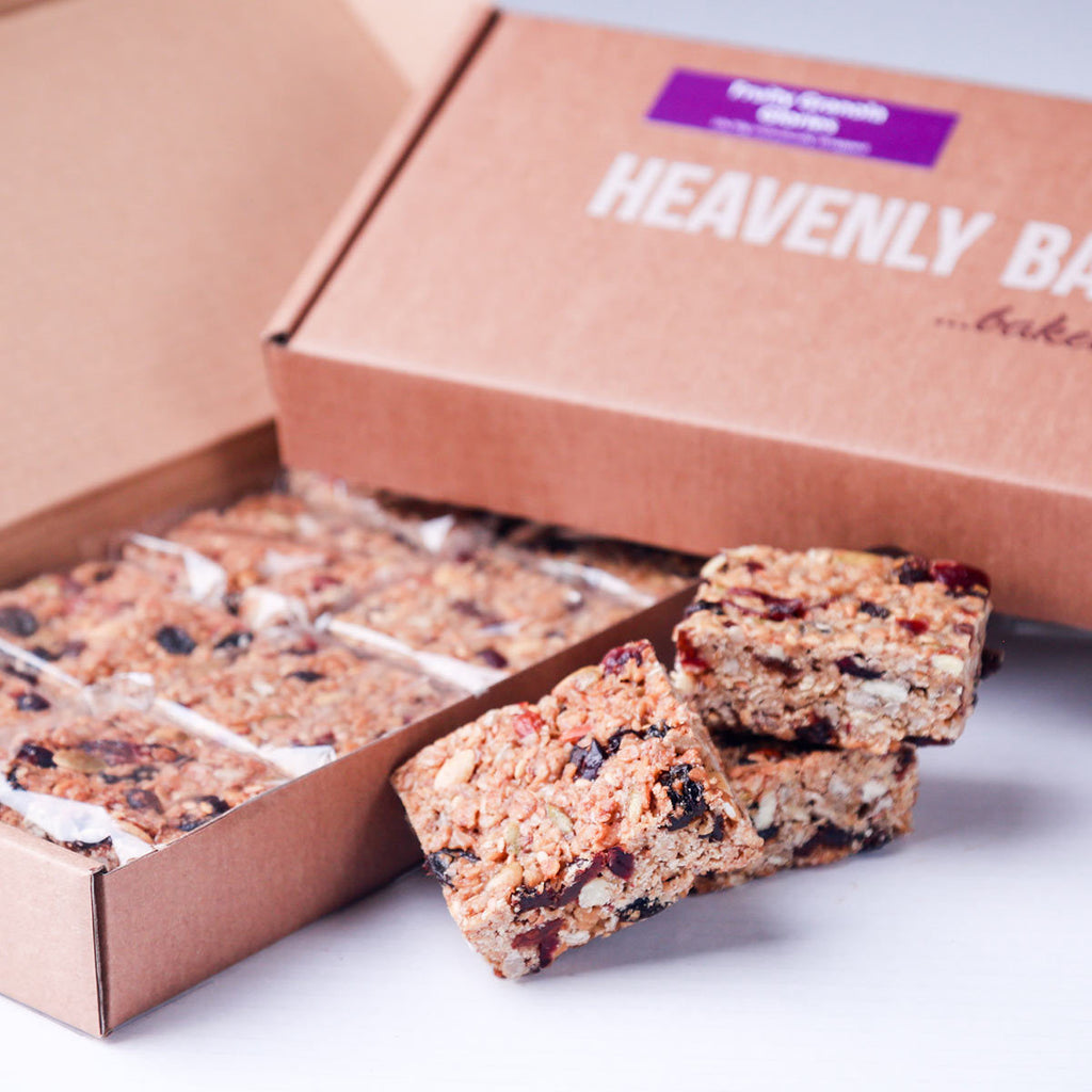 Heavenly Bakes Fruity Granola Glories, 20 x 70g