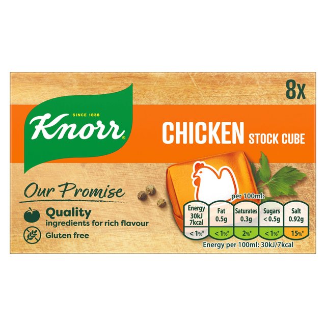 Knorr 8 Chicken Stock Cubes Cooking Ingredients & Oils M&S   