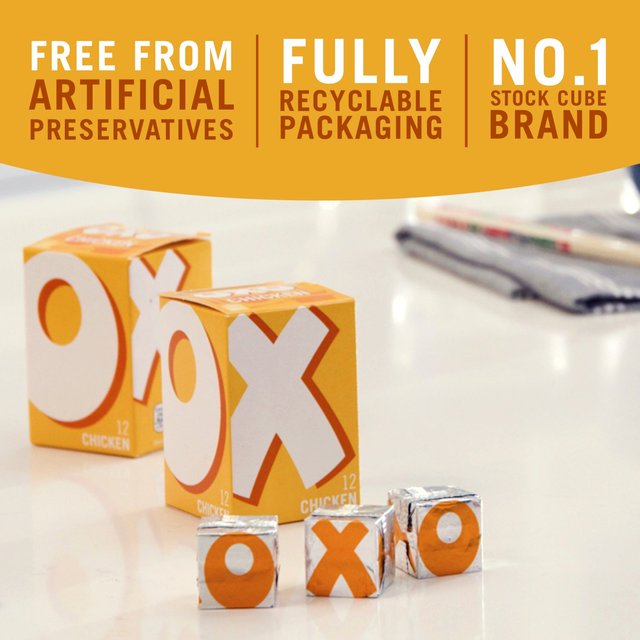 Oxo 12 Chicken Stock Cubes Free from M&S   