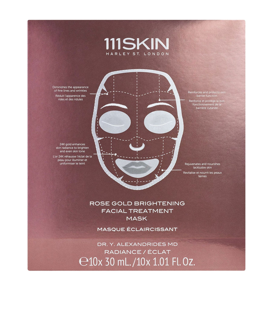 Rose Gold Brightening Facial Treatment Mask (10 x 30ml)