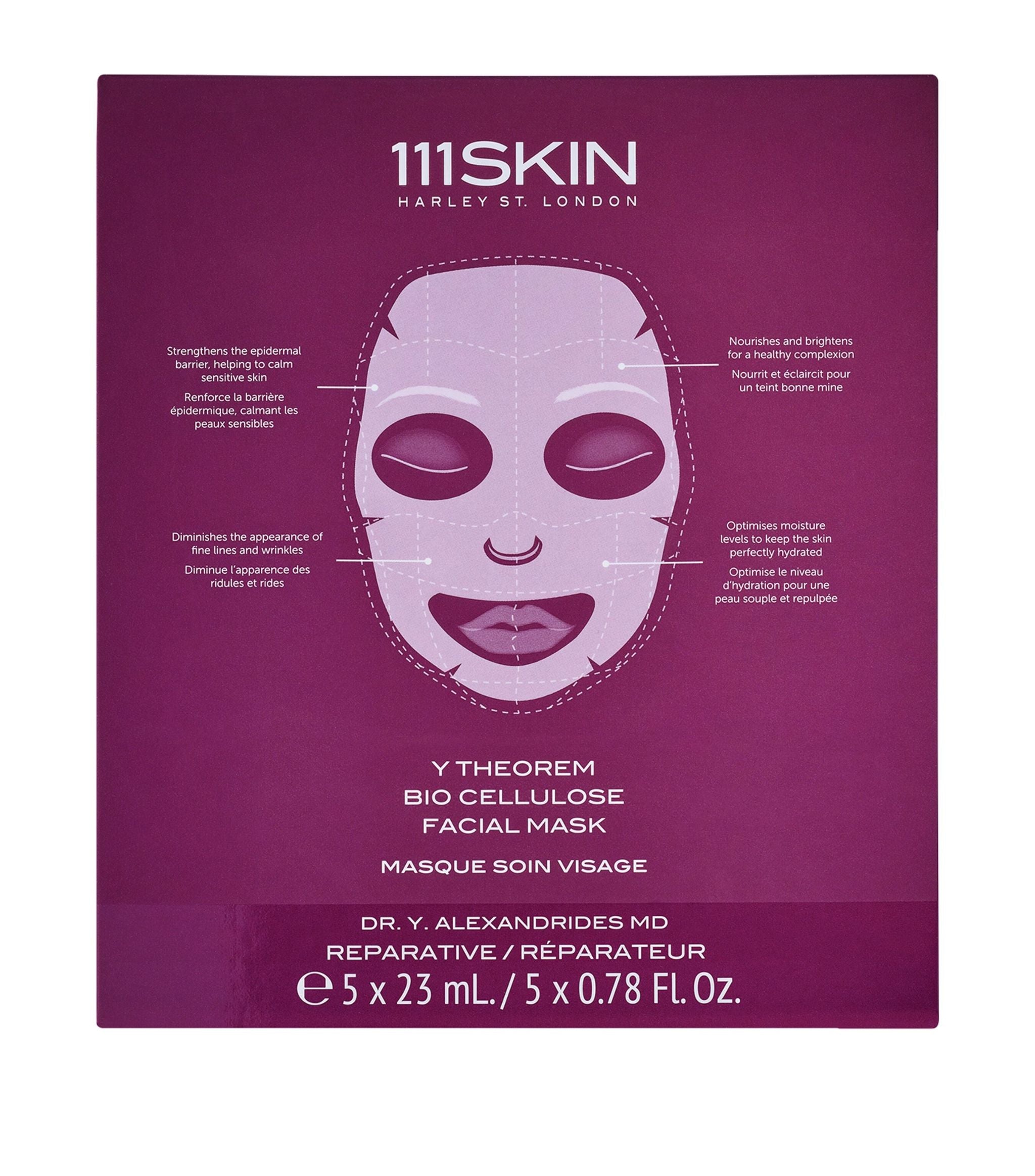 Theorem Bio Cellulose Facial Mask (5 x 23ml) GOODS Harrods   