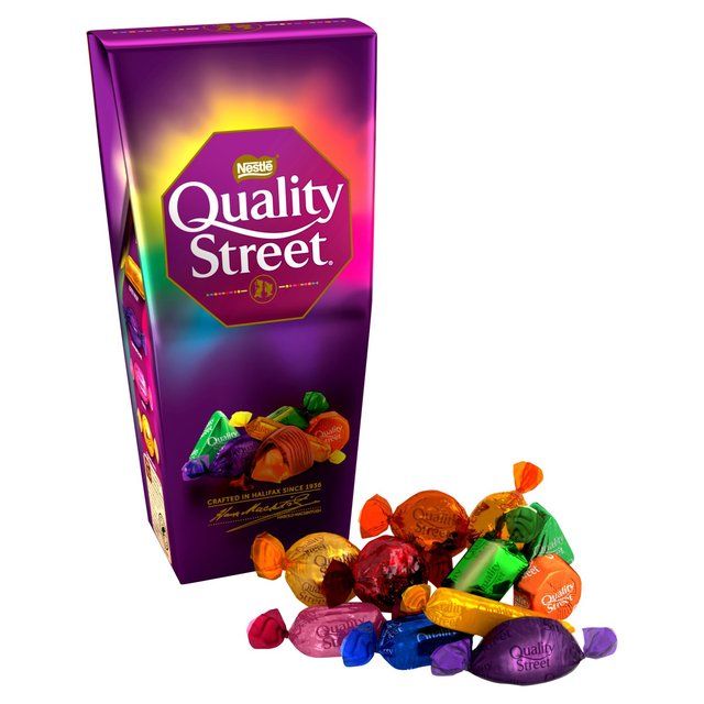 Quality Street Carton Sweets M&S   