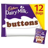 Cadbury Dairy Milk Chocolate Buttons Treatsize Bags FOOD CUPBOARD M&S Default Title  