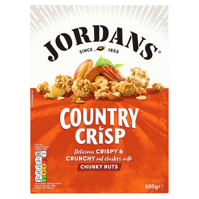 Jordans Four Nuts Country Crisp Cereal Food Cupboard M&S Default Title  