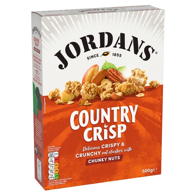 Jordans Four Nuts Country Crisp Cereal Food Cupboard M&S   