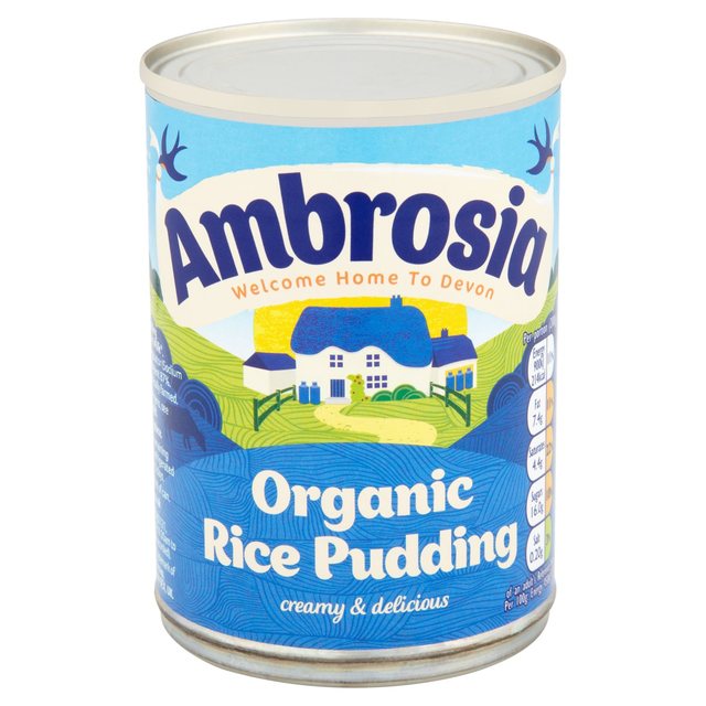 Ambrosia Organic Rice Pudding Food Cupboard M&S   