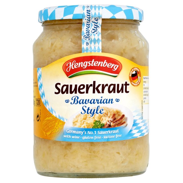 Hengstenberg Bavarian Style Sauerkraut Chucrut Food Cupboard M&S Default Title  