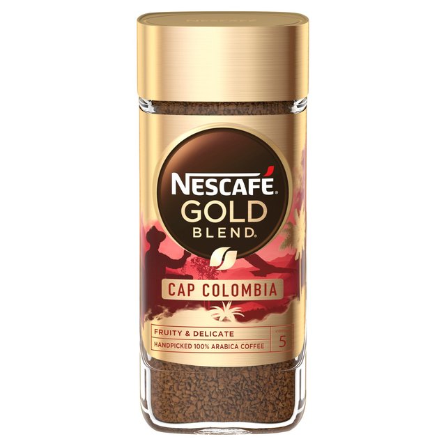 Nescafe Gold Cap Origins Colombia Origins Instant Coffee Food Cupboard M&S   