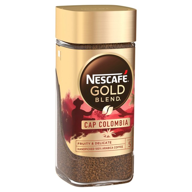 Nescafe Gold Cap Origins Colombia Origins Instant Coffee Food Cupboard M&S   