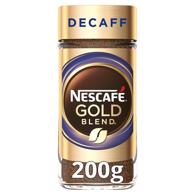 Nescafe Gold Blend Decaf Freeze Dried Instant Coffee Tea M&S Default Title  