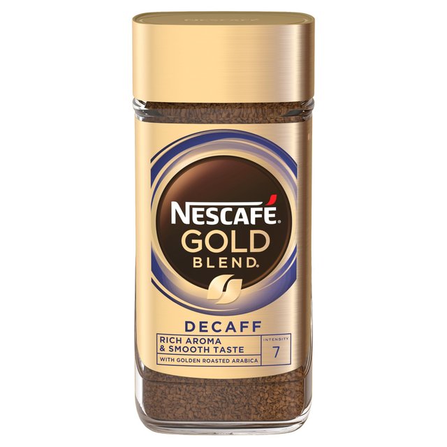 Nescafe Gold Blend Decaf Freeze Dried Instant Coffee