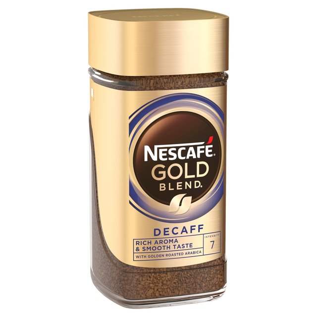 Nescafe Gold Blend Decaf Freeze Dried Instant Coffee Tea M&S   