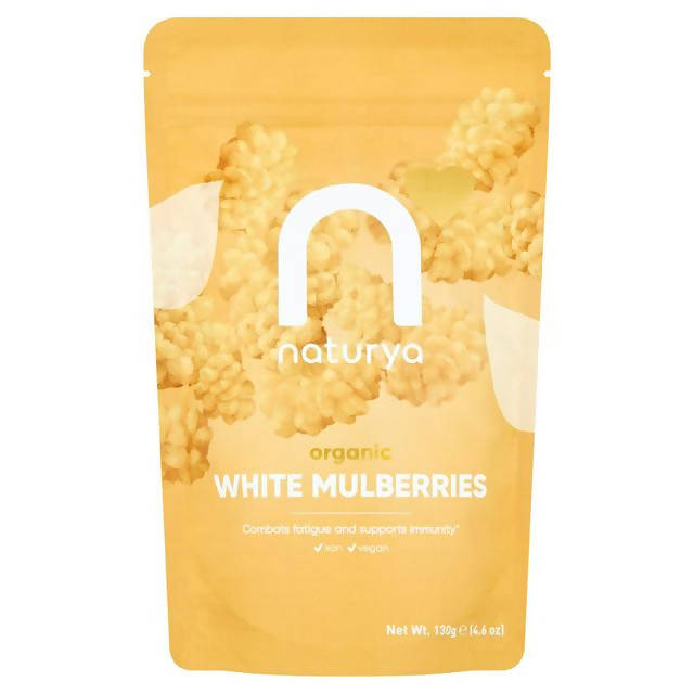 Naturya Organic White Mulberries 130g