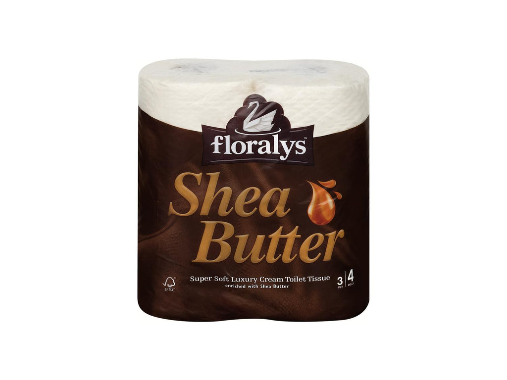 Floralys Shea Butter Toilet Tissue