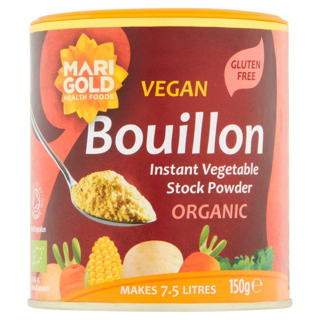 Marigold Organic Swiss Vegetable Vegan Bouillon Powder   150g