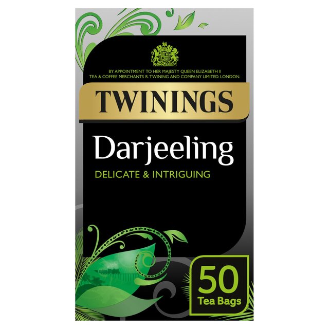 Twinings Darjeeling Tea, 50 Tea Bags Food Cupboard M&S Default Title  