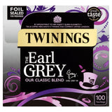 Twinings Earl Grey Tea, 100 Tea Bags Food Cupboard M&S   