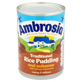 Ambrosia Traditional Rice Pudding Sultanas & Nutmeg Food Cupboard M&S   