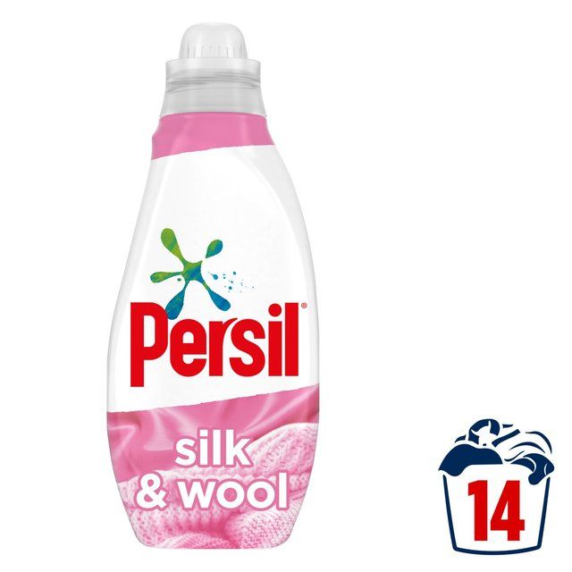 Persil Silk and Wool Washing Liquid 14 wash Laundry M&S Default Title  